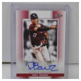2019 LEAF PG DREW BOWSER AUTO RC #D 1/1