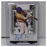 2019 LEAF PG KYLE CASPER AUTO RC BLACK #D 1/1