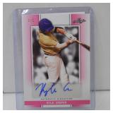 2019 LEAF PG KYLE CASPER AUTO RC PINK #D 1/1