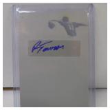 2016 LEAF PG ROBERT TOURON AUTO RC PLATE #D 1/1