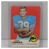 1969 TOPPS #120 LARRY CSONKA ROOKIE CARD HOF