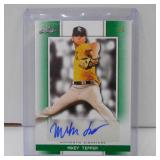 2019 LEAF PG MIKEY TEPPER AUTO RC GREEN #D 1/1