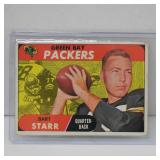 1968 TOPPS #1 BART STARR GREEN BAY PACKERS