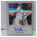 2019 LEAF PG BRANDON FIELDS AUTO RC HOLO #D 1/1