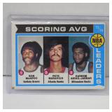 1974-75 TOPPS #145 MCADOO MARAVICK ABDUL JABBAR