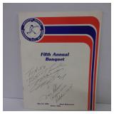 MARION MOTLEY DAVE ROBINSON SIGNED PROGRAM