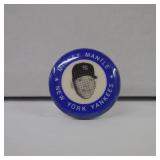 VINTAGE MICKEY MANTLE 1960S PINBACK BUTTON YANKEES