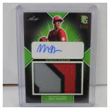 2020 LEAF PG MAX DEBIEC ROOKIE PATCH AUTO #D 9/16