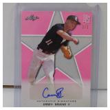 2020 LEAF PG CASEY SAUCKE II AUTO RC #D 1/1 PINK