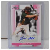 2019 LEAF PG JOSHUA ALLEN AUTO RC PINK #D 3/3