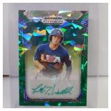 2019 PANINI PRIZM LUKE WADDEL AUTO RC #D 01/18 USA