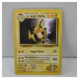2000 POKEMON WOTC LT. SURGE'S RAICHU 28/132 RARE