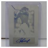 2019 LEAF PG CESAR FRANCO AUTO RC PLATE #D 1/1