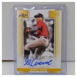 2019 LEAF PG GERARDO CUEVAS AUTO RC GOLD #D 1/1