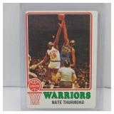 1973-74 TOPPS #5 NATE THURMOND WARRIORS