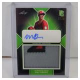 2020 LEAF PG MAX DEBIEC ROOKIE PATCH AUTO #D 1/16