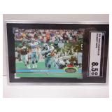 1991 STADIUM CLUB EMMITT SMITH #2. SGC 8.5