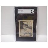 1948 BOWMAN BOB FELLER #5 ROOKIE. SGC 1