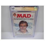 HENRY WINKLER SIGNED AUTO MAD MAGAZINE. CGC 3.5