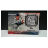 2021 TOPPS 70TH ANN LOGO PATCH TED WILLIAMS