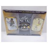 2018 LEAF METAL US ARMY FOOTBALL HOBBY BOX 8 AUTOS
