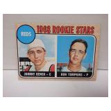 1968 TOPPS JOHNNY BENCH #247 ROOKIE CORNER CREASE