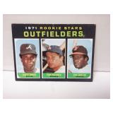 1971 TOPPS ROOKIE OUTFIELDERS #709 HIGH NUMBER
