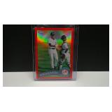 2011 TOPPS CHROME ORANGE REF MARIANO RIVERA # 42