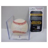 DEION SANDERS SIGNED AUTO BASEBALL. JSA COA