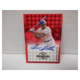 1999 DONRUSS SIGNATURE SERIES ADRAIN BELTRE AUTO