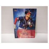 2016 TOPPS TREA TURNER SIGNED AUTO #SRA-TT