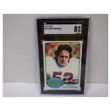 1976 TOPPS RANDY GRADISHAR #257 ROOKIE. SGC 8