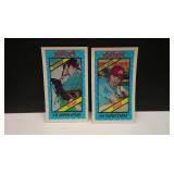 LOT OF 3 ASSORTED VINTAGE BASEBALL CARDS SEE PICS