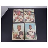 LOT OF 4 1967 TOPPS PIN UP STARS
