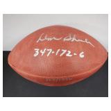 DON SHULA SIGNED AUTO FOOTBALL. NO COA
