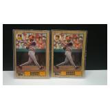 LOT OF 2 1987 TOPPS BARRY BONDS RCs # 320