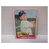 LOWER GRADE 1965 TOPPS MICKEY MANTLE #350