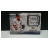 2021 TOPPS 70TH ANN PATCH DEREK JETER # 70LP-DJ
