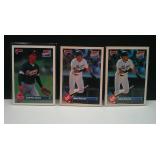 LOT OF 3 ASSORTED BASEBALL STAR RCs SEE BELOW