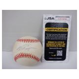 NOMAR GARCIAPARRA SIGNED AUTO BASEBALL. JSA COA