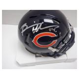 BRIAN URLACHER SIGNED AUTO MINI HELMET W/COA