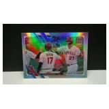 2021 TOPPS RAINBOW FOIL OHTANI / TROUT # 621