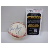 BERNIE KOSAR SIGNED AUTO BASEBALL. JSA COA