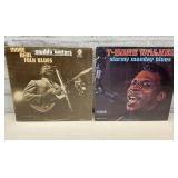 Vtg. Blues Albums. T Bone Walker & Muddy Waters.