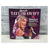 Taylor Swift Sticker Mosaic Art Book.  New