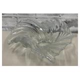 Mikasa Lead Crystal Swirl Dish.  Germany