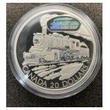 2002 RCM $20 Transportation Series Sterling D10