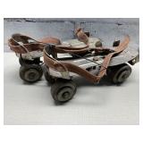 Vtg. 1950-60 Roller Skates.  Davies, Wales.