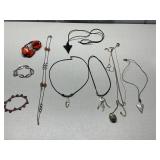 Costume Jewelry Necklace/ Bracelet Lot.