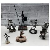 Metal Art Lot.  (6)